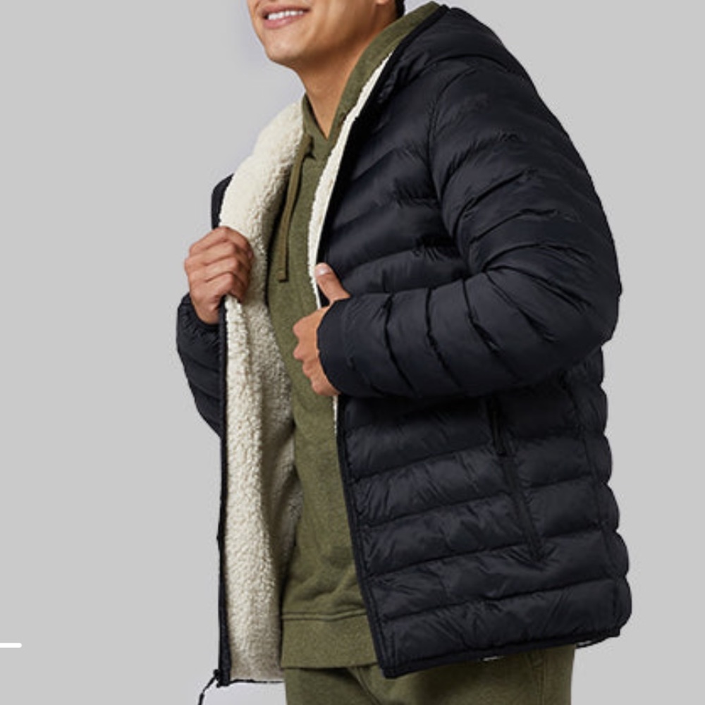 32 Degrees Black Puffer Jacket - image 1